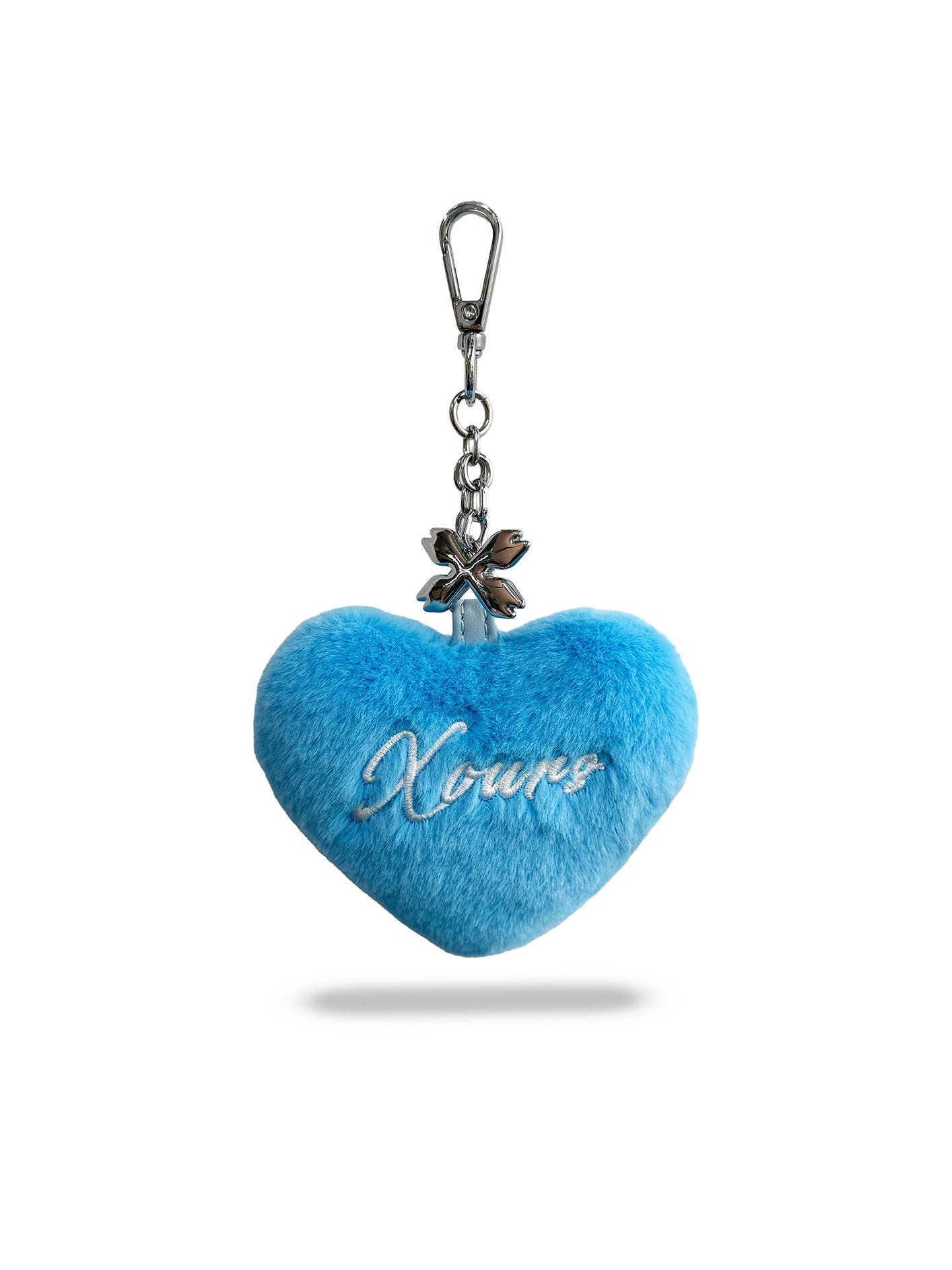 XOURS Heart Fur Charm - Blue