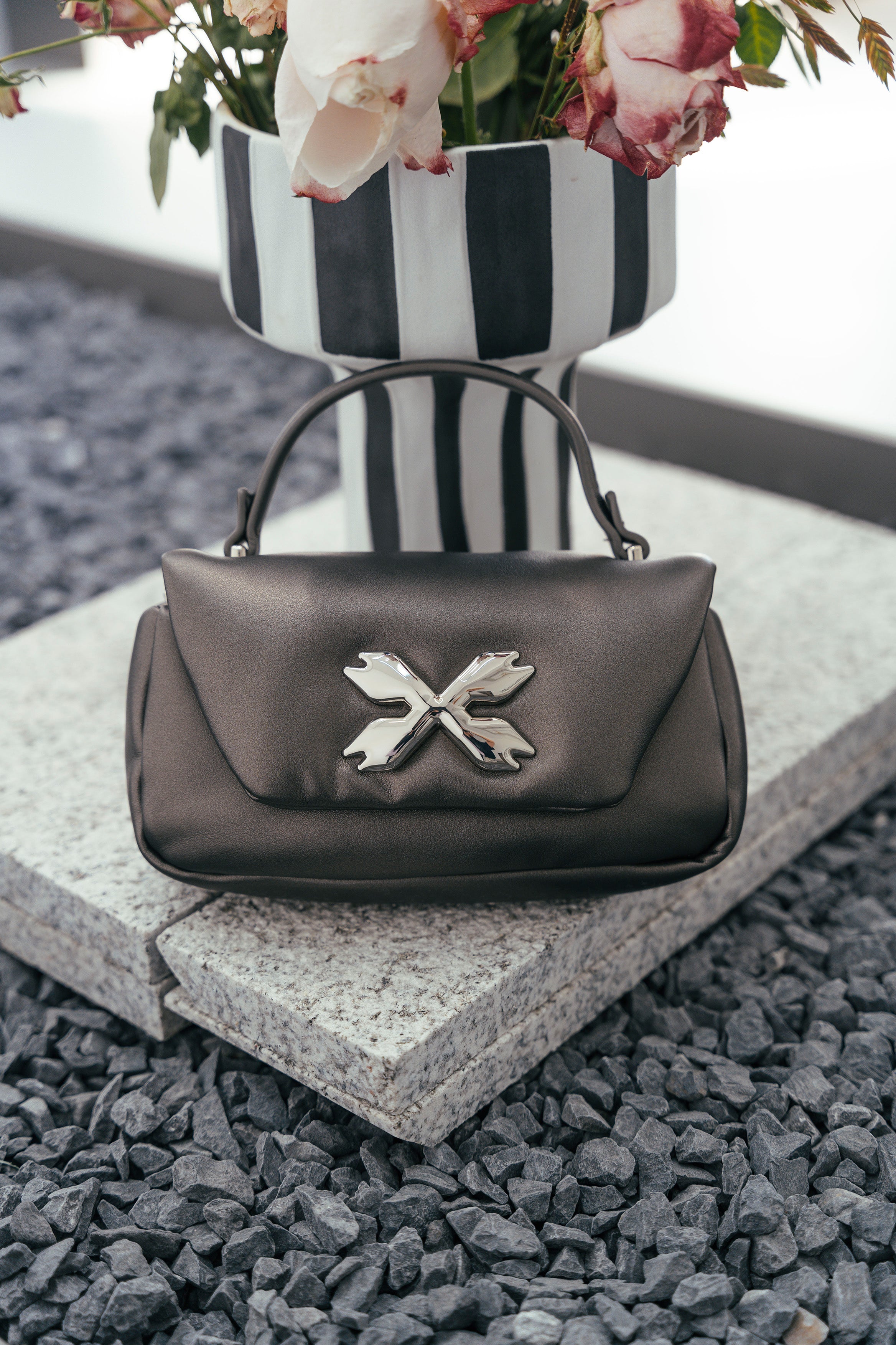 Nimbus Crossbody Bag - Smoky Gunmetal