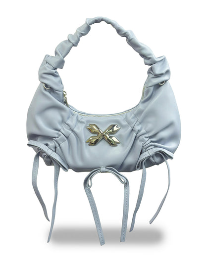 Aria Ribbon Bag - Baby Blue (NEW)