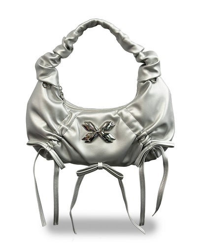 Aria Ribbon Bag (V2) - Silver