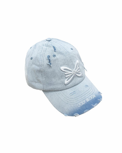 Ugly Bloom - Iris Baseball Cap - Denim Colourway