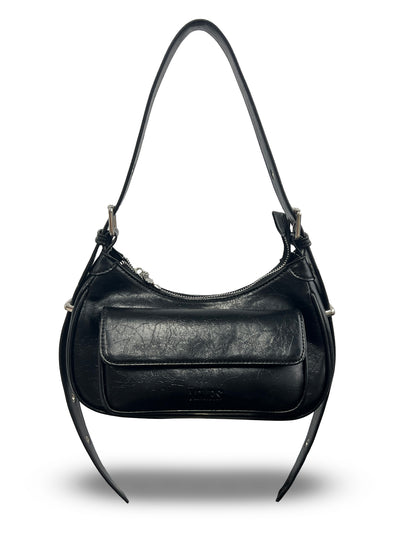 Nora Shoulder/Crossbody Bag - Black