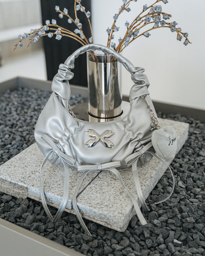 Aria Ribbon Bag (V2) - Silver