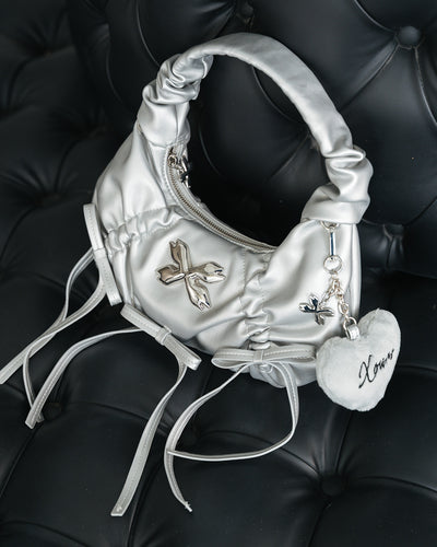 Aria Ribbon Bag (V2) - Silver