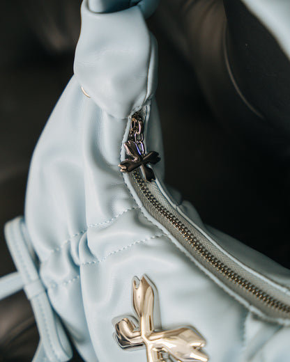 Aria Ribbon Bag - Baby Blue (NEW)