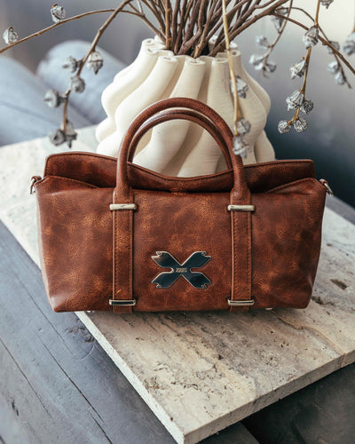 Carrie Bag - Vintage Brown Colour