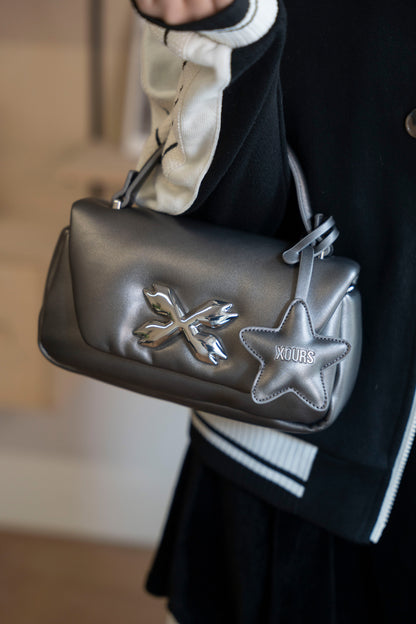 Nimbus Crossbody Bag - Smoky Gunmetal