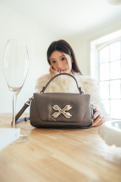 Nimbus Crossbody Bag - Smoky Gunmetal