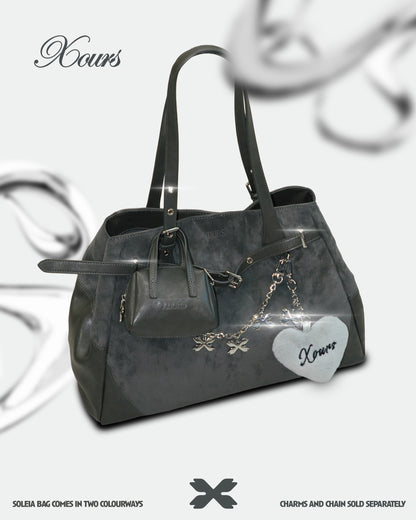 Soleia Bag - Charcoal Grey Colour